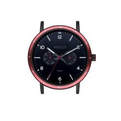 Orologio Unisex Watx & Colors WXCA2719  Nero (Ø 44 mm)