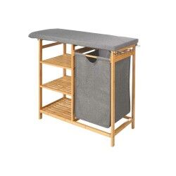 Asse da Stiro Kipit 1443FL BAMBOO.2 Grigio Stoffa Bambù
