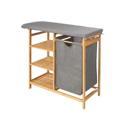 Asse da Stiro Kipit 1443FL BAMBOO.2 Grigio Stoffa Bambù