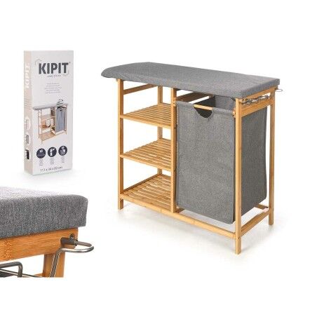 Asse da Stiro Kipit 1443FL BAMBOO.2 Grigio Stoffa Bambù