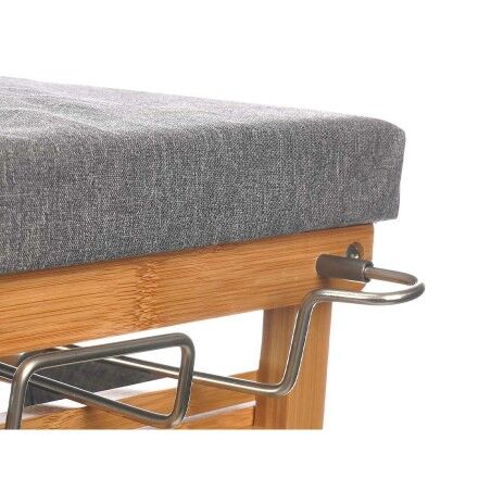 Asse da Stiro Kipit 1443FL BAMBOO.2 Grigio Stoffa Bambù