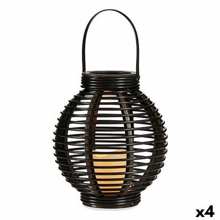 Torcia a LED Ibergarden B5004 Marrone Plastica 21 x 23,7 x 21 cm (4 Unità)