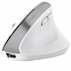 Mouse Ergonomico Ottico Trust 25399 Bianco 2400 dpi