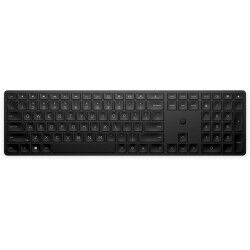 Tastiera Wireless HP 4R177AAABE Qwerty in Spagnolo Nero