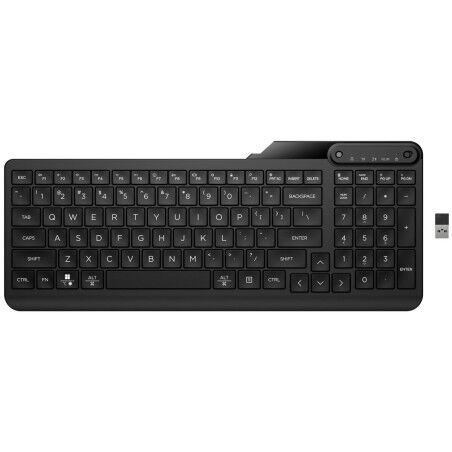 Tastiera HP 7N7B9AAABE Nero Qwerty in Spagnolo