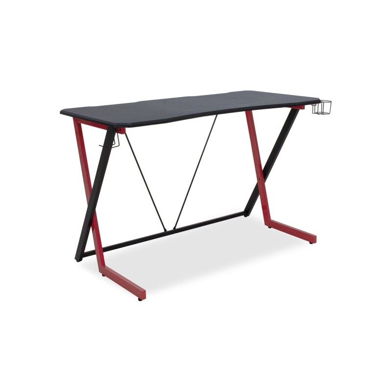 Scrivania Gaming Urban Factory WED75UF 120 x 60 x 78 cm Nero PVC Scrivania Gaming Urban Factory WED75UF 120 x 60 x 78 cm Nero PVC