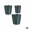 Set di Vasi Ibergarden LINCE PQ - 7011 Antracite Argilla (6 Unità)