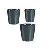 Set di Vasi Ibergarden LINCE PQ - 7011 Antracite Argilla (6 Unità)