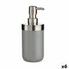 Dispenser di Sapone Berilo BP15-001-3 Grigio Plastica 350 ml 8 x 17 x 9 cm (6 Unità)
