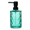Dispenser di Sapone Berilo CN-B5463VB-1-369 Verde Cristallo Plastica Diamante 410 ml 9 x 18 x 7 cm (12 Unità)