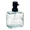 Dispenser di Sapone Berilo Pure Soap Trasparente Cristallo Plastica 250 ml 9 x 15 x 5 cm (12 Unità)