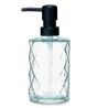 Dispenser di Sapone Berilo CN-B5463VB-1-367 Trasparente Cristallo Plastica Diamante 410 ml 9 x 18 x 7 cm (12 Unità)
