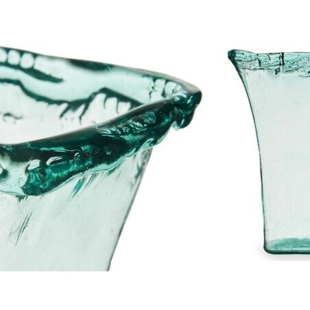 Vaso 27 x 34,5 x 14 cm Cristallo Trasparente (2 Unità)