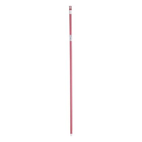 Mazza per la Scopa 2,3 x 130 x 2,3 cm Rosa Metallo (12 Unità)