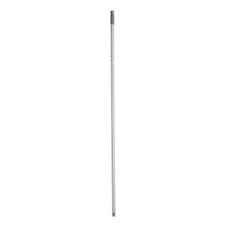 Mazza per la Scopa Righe 2,3 x 130 x 2,3 cm Grigio Metallo (12 Unità)