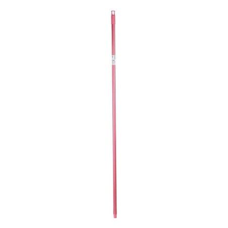 Mazza per la Scopa 2,3 x 130 x 2,3 cm Rosa Metallo (12 Unità)