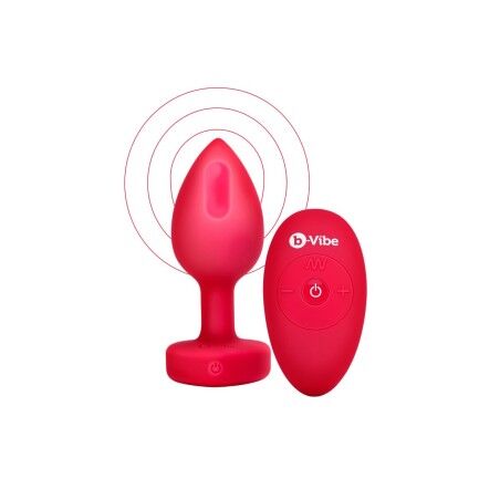 Vibratore B-Vibe Heart Rosso