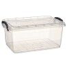 Scatola portaoggetti con coperchio Kipit TP545-1 Trasparente Plastica (12 Unità)