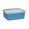 Scatola portaoggetti con coperchio Blu scuro 14,5 x 7 x 19,5 cm (6 Unità)