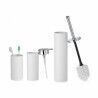 Set da Bagno Berilo B6274 S3-3 Bianco Plastica (8 Unità)