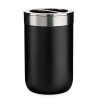 Portaspazzolini da Denti Berilo BP15-002-1 Nero Argentato Plastica 7,7 x 11,2 x 7,7 cm (6 Unità)