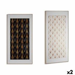 Tela Geometrico 61,5 x 3 x 121,5 cm (2 Unità)