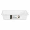 Contenitori per Cassetti Kinvara CN18799 Bianco Nero polipropilene 16 x 5 x 24 cm (36 Unità)