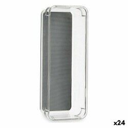 Contenitori per Cassetti Kinvara W623310 Grigio Plastica riciclata 9,3 x 4,5 x 23 cm (24 Unità)