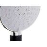 Soffione Berilo 174 Nero Metallo 10,5 x 24 x 5 cm (12 Unità)