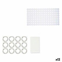 Set da Bagno Berilo CN-B6032A-WHITE Bianco PVC Polietilene EVA (12 Unità)