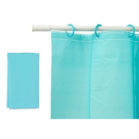 Set da Bagno Berilo CN-B6032A-BLUE Azzurro PVC Polietilene EVA (12 Unità)
