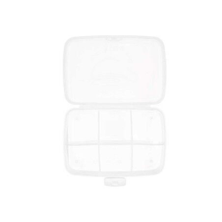 Scatola con scomparti Kinvara 02 1178 Trasparente Plastica 21,5 x 8 x 14,6 cm (12 Unità)