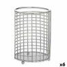 Contenitore per Utensili da Cucina Kinvara CN-W7728-2 CHROME Metallo 12 x 16 x 12 cm (6 Unità)