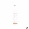 Portarotolo di Carta Igienica Berilo W7276PB - 389 Rosa 16,5 x 63,5 x 16,5 cm (4 Unità)