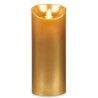 Candela LED Dorato 8 x 8 x 20 cm (12 Unità)