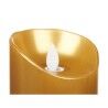 Candela LED Dorato 8 x 8 x 20 cm (12 Unità)