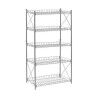 Scaffale Confortime Metallo 52 x 34 x 110 cm (2 Unità)