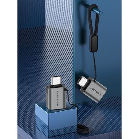 Adattatore USB con USB-C Vention CDQH0