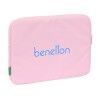 Custodia per Portatile Benetton Pink Rosa (34 x 25 x 2 cm)