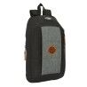 Zaino Casual BlackFit8 Old school Nero Grigio 22 x 39 x 10 cm