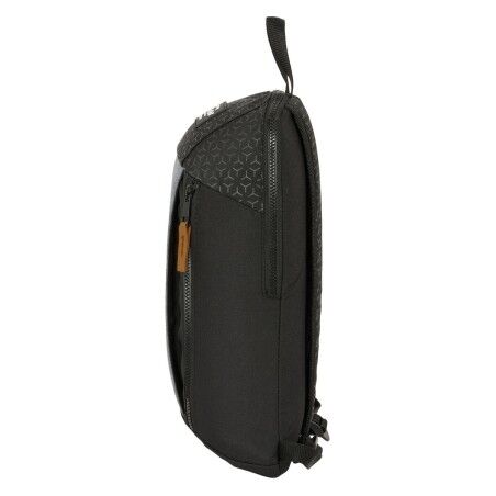 Zaino Casual BlackFit8 Old school Nero Grigio 22 x 39 x 10 cm