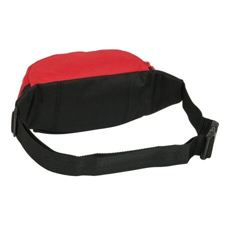 Marsupio Sevilla Fútbol Club Nero Rosso Sportivo 23 x 12 x 9 cm