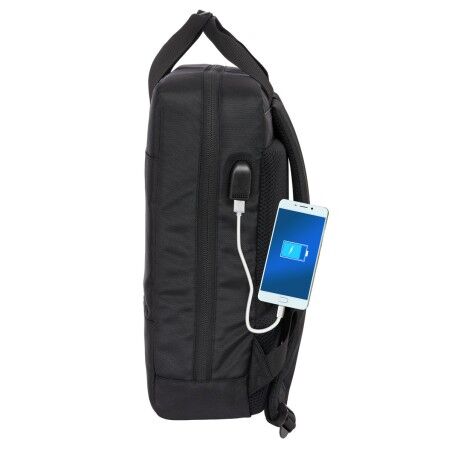 Zaino per Portatile F.C. Barcelona Premium Nero 29 x 39 x 11 cm 13,3"