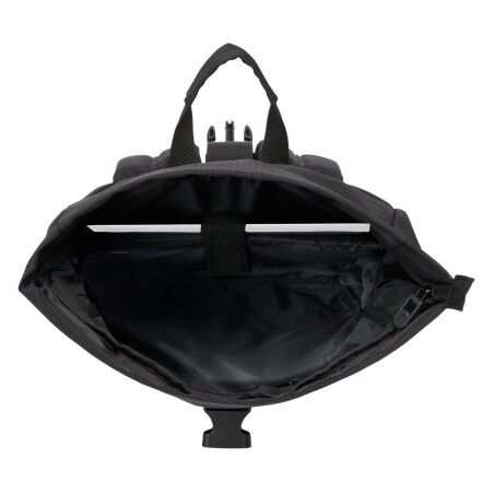 Zaino per Portatile Real Madrid C.F. Nero 28 x 42 x 13 cm