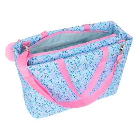 Valigetta per Portatile Vicky Martín Berrocal Paraíso Azzurro Rosa chiaro 40 x 31 x 17 cm