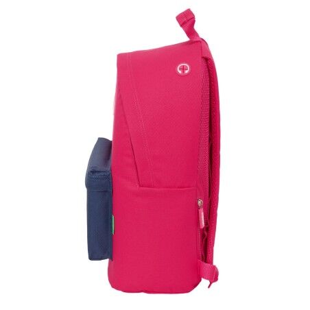 Zaino per Portatile Benetton benetton Ciliegia Blu Marino 31 x 41 x 16 cm