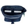 Zaino per Portatile Benetton Green Blu Marino 28 x 42 x 13 cm