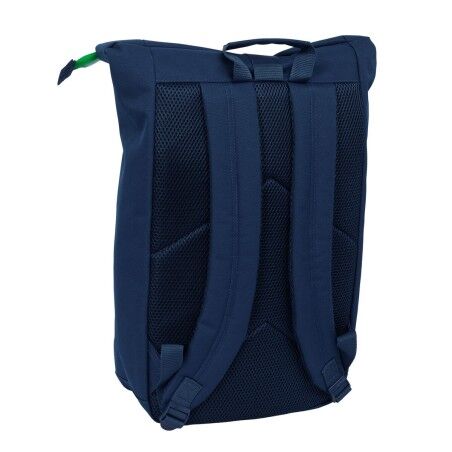 Zaino per Portatile Benetton Green Blu Marino 28 x 42 x 13 cm