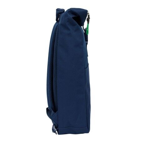 Zaino per Portatile Benetton Green Blu Marino 28 x 42 x 13 cm