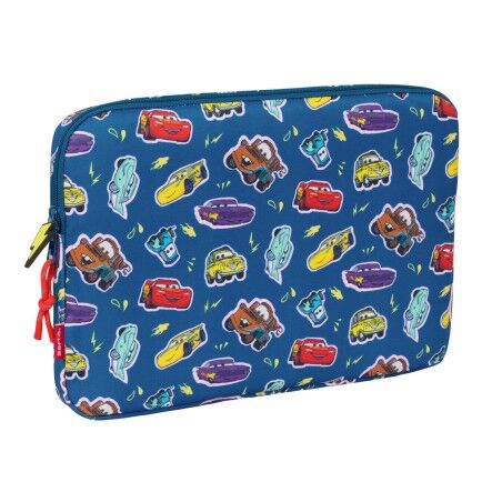 Custodia per Portatile Cars Racing Blu Marino 15,6'' 39,5 x 27,5 x 3,5 cm